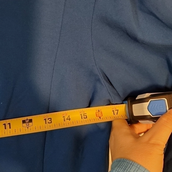 𝅺j. Crew Factory Blue Dress - Picture 7 of 12